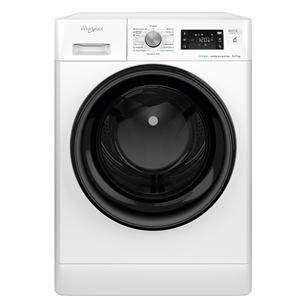 Whirlpool, 9/7 kg, dziļums 60.5 cm, 1600 apgr/min., balta - Veļas mazgājamā mašīna ar žāvētāju