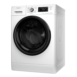 Whirlpool, 9/7 kg, dziļums 60.5 cm, 1600 apgr/min., balta - Veļas mazgājamā mašīna ar žāvētāju