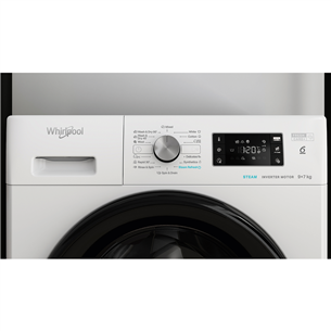 Whirlpool, 9 kg / 7 kg, depth 60,5 cm, 1600 rpm - Washer-Dryer Combo