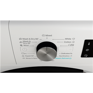 Whirlpool, 9 kg / 7 kg, depth 60,5 cm, 1600 rpm - Washer-Dryer Combo