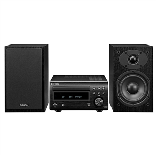 Denon M41 Receiver, SC-M41 Speakers, black - Music centre RCDM41BKE2+SCM41BKEM