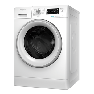 Whirlpool, 9/6 kg, dziļums 54 cm, 1400 apgr/min., balta - Veļas mazgājamā mašīna ar žāvētāju