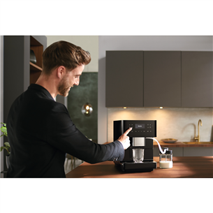 Miele CM 6160 MilkPerfection, black - Espresso machine