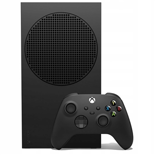 Microsoft Xbox Series S All-Digital, 1 TB, melna - Spēļu konsole 196388180011