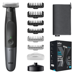 Braun, Face & body, black - Hybrid trimmer, XT5300