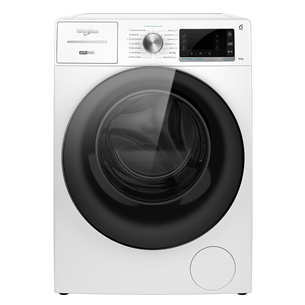 Whirlpool, 10 kg, dziļums 64.3 cm, 1400 apgr/min., balta - Veļas mazgājamā mašīna ar priekšējo ielādi W8W046WBEE