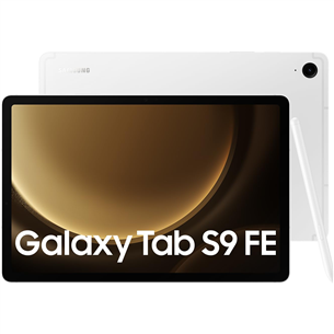 Samsung Galaxy Tab S9 FE, 10.9'', WiFi, 6 GB, 128 GB, sudraba - Planšetdators