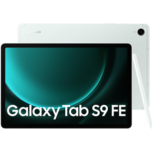 Samsung Galaxy Tab S9 FE, 10.9'', WiFi + 5G, 6 GB, 128 GB, gaiši zaļa - Planšetdators SM-X516BLGAEUE