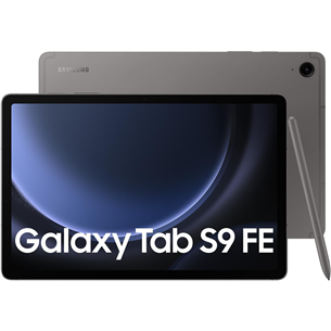 Samsung Galaxy Tab S9 FE, 10.9'', WiFi + 5G, 6 GB, 128 GB, pelēka - Planšetdators