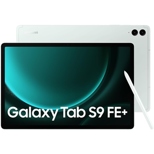 Samsung Galaxy Tab S9 FE+, 12.4'', WiFi + 5G, 8 GB, 128 GB, gaiši zaļa - Planšetdators