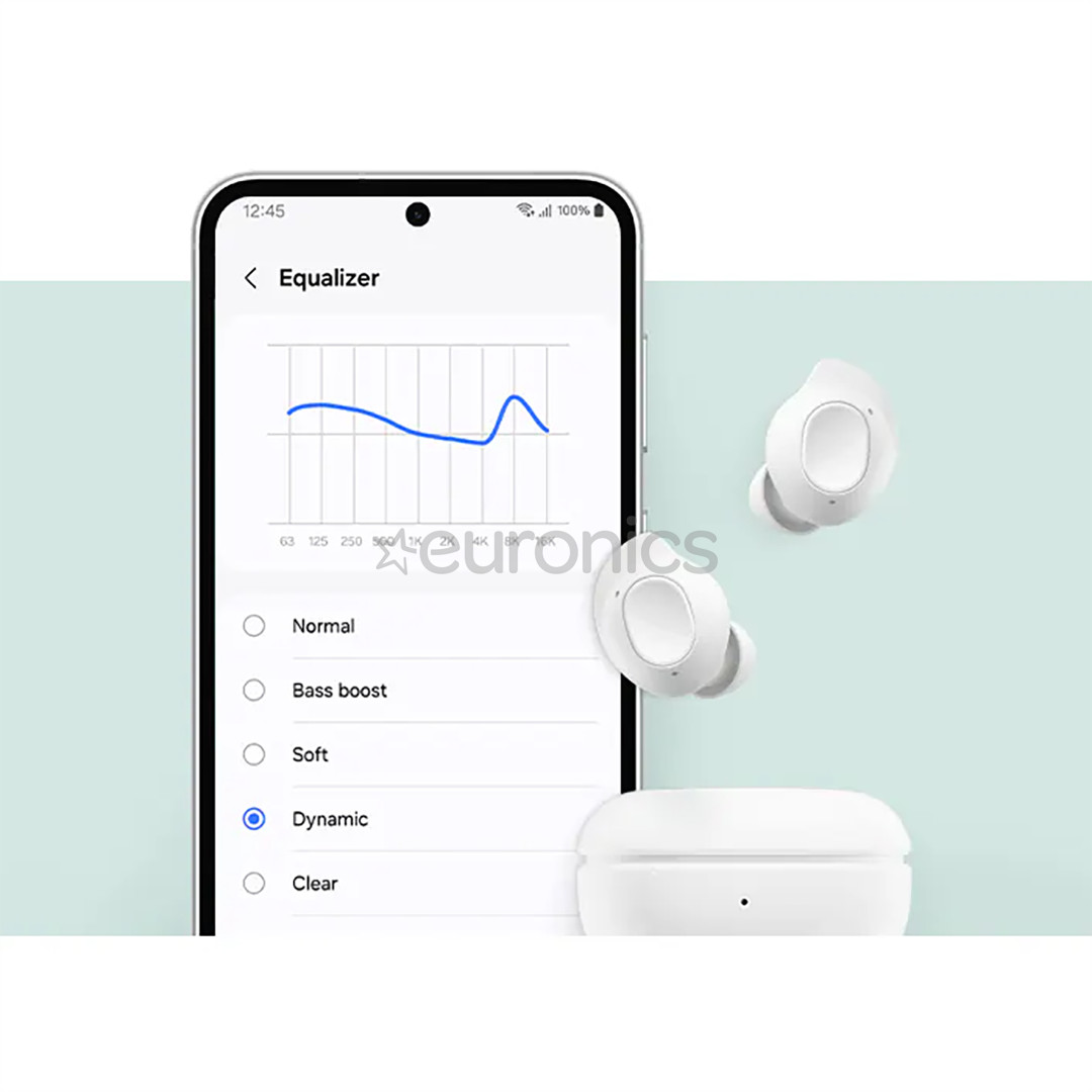 Samsung Galaxy Buds FE, melna - Bezvadu austiņas