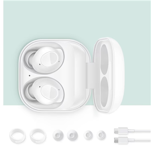 Samsung Galaxy Buds FE, balta - Bezvadu austiņas