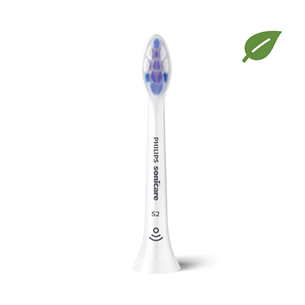 Philips Sonicare S2 Sensitive, 2 gab., balta - Uzgaļi elektriskajai zobu birstei