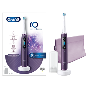 Braun Oral-B iO 8, purple - Electric toothbrush