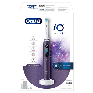 Braun Oral-B iO 8, фиолетовый - Электрическая зубная щетка