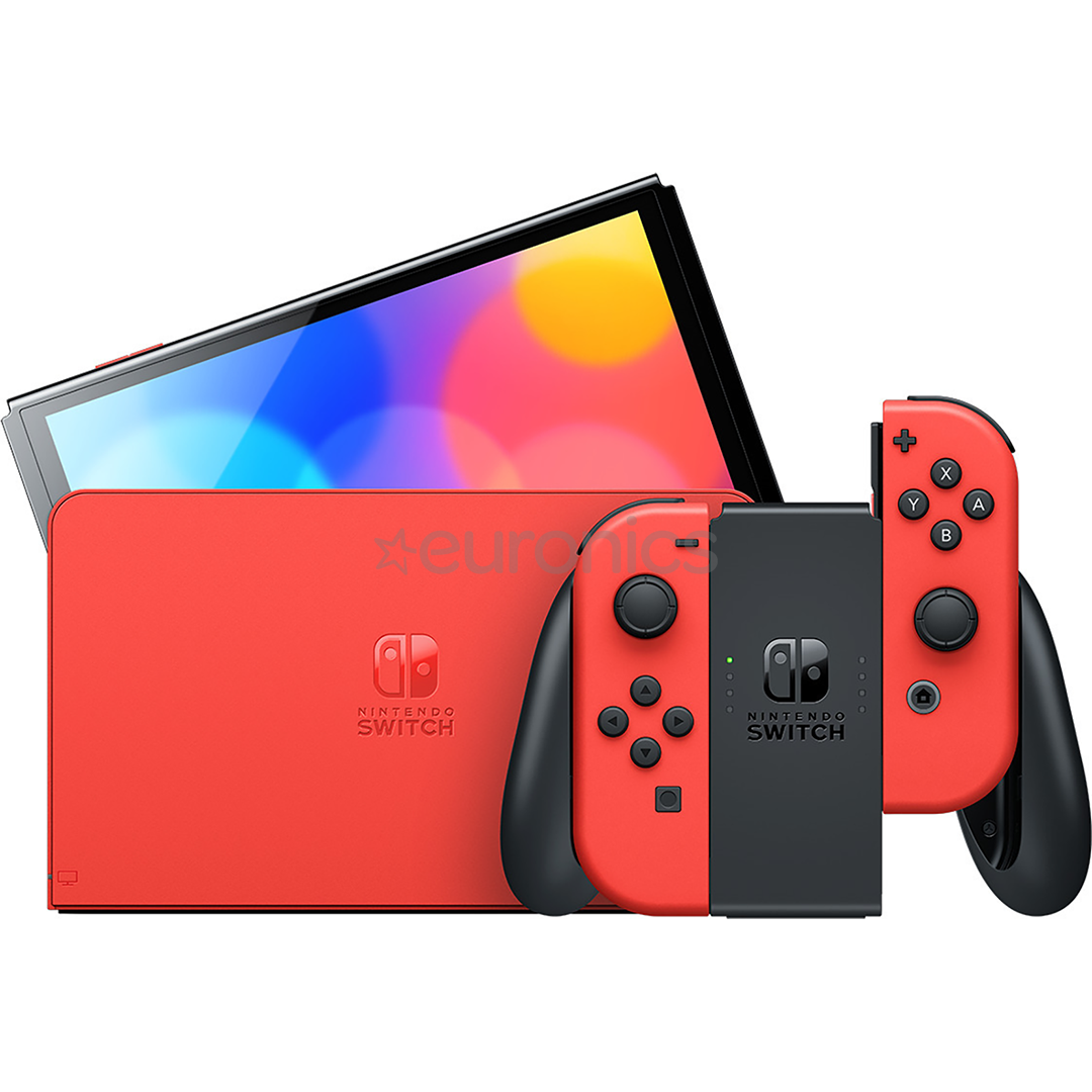 Nintendo Switch OLED, Mario Red - Spēļu konsole