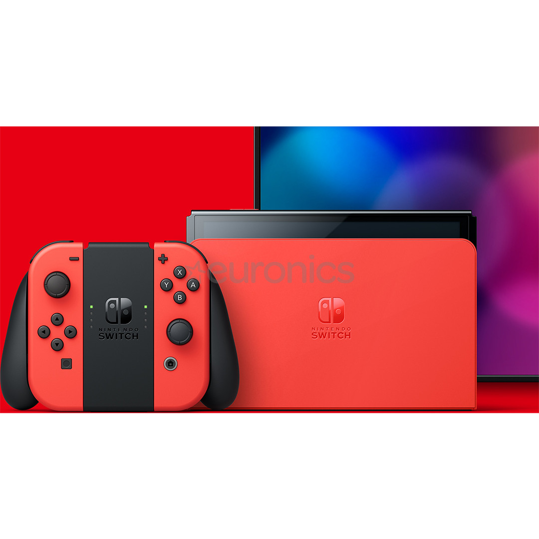 Nintendo Switch OLED, Mario Red - Spēļu konsole