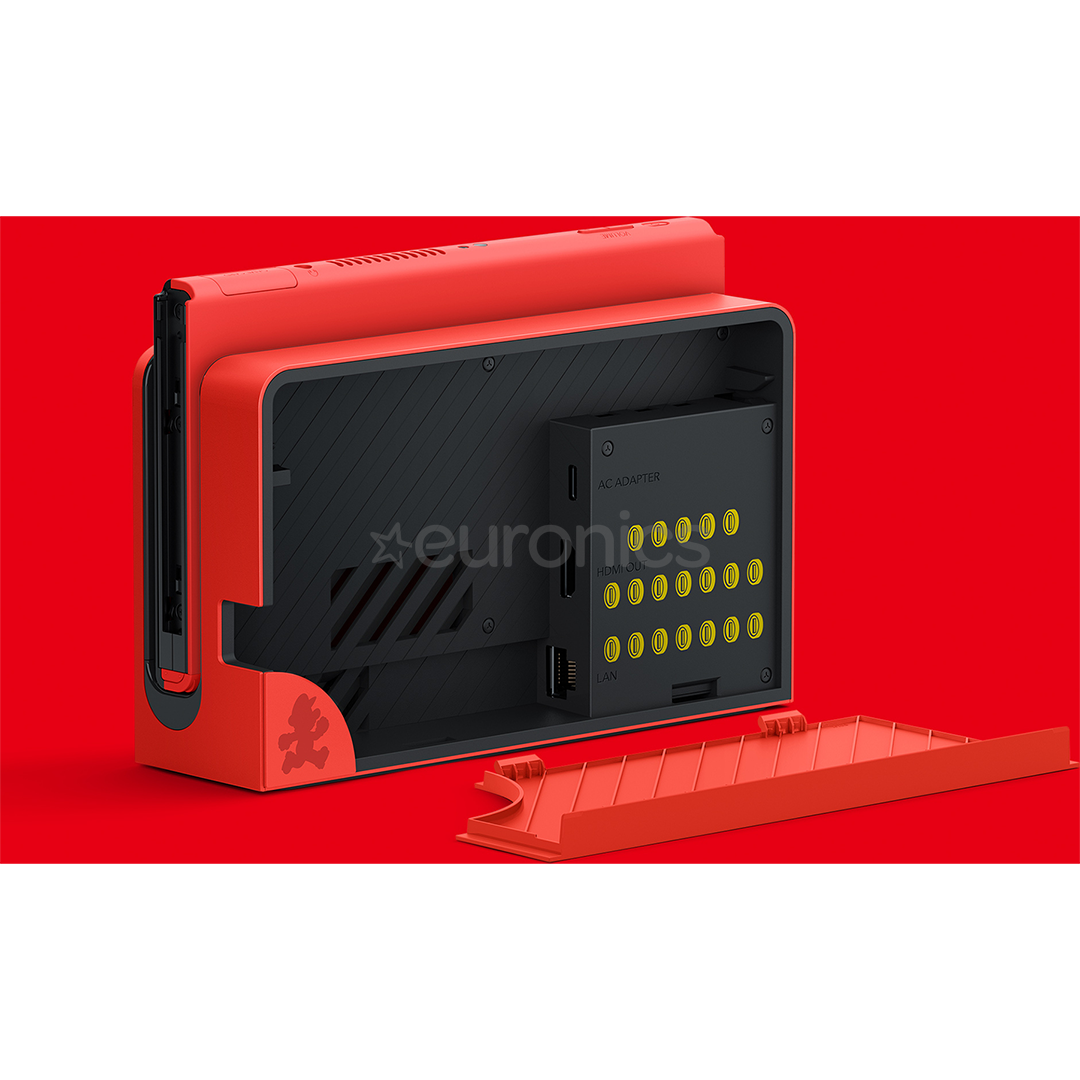 Nintendo Switch OLED, Mario Red - Spēļu konsole