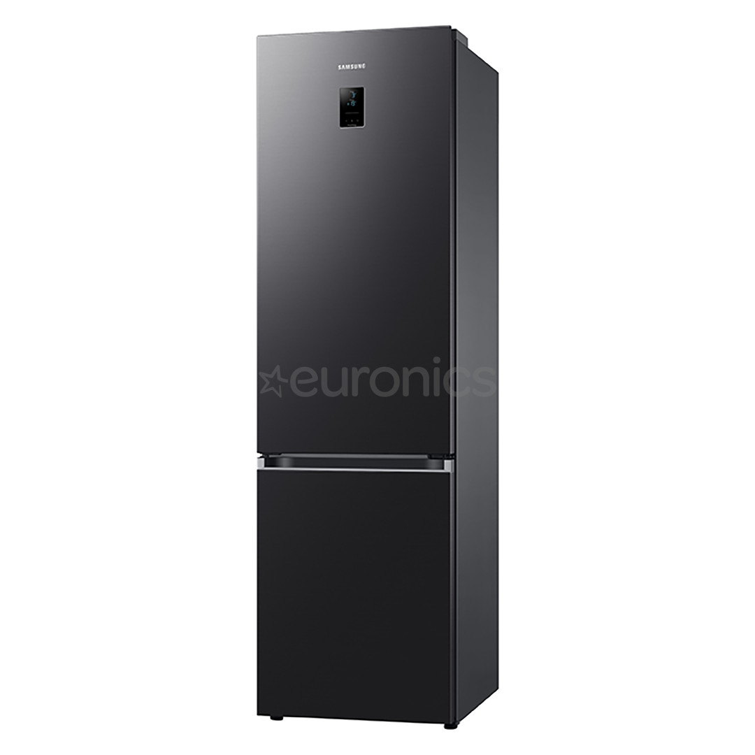Samsung, NoFrost, 390 L, augstums 203 cm, matēta melna - Ledusskapis