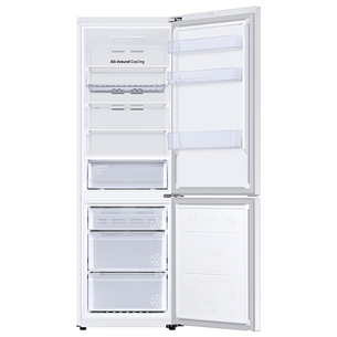 Samsung, NoFrost, 344 L, 186 cm, white - Refrigerator