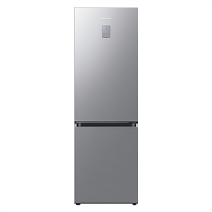 Samsung, Humidity Fresh +, NoFrost, 344 L, height 186 cm, inox - Refrigerator RB34C675ES9/EF