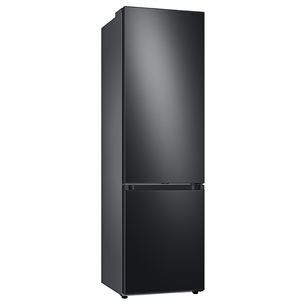 Samsung BeSpoke, augstums 203 cm, 390 L, matēta melna - Ledusskapis