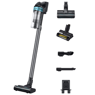 Samsung Jet 75B pet, black/mint - Cordless vacuum cleaner VS20B75AGR1/GE