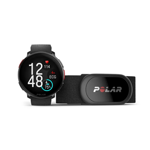 Polar Vantage V3 + H10 pulsa sensors, melna - Viedpulkstenis 900108891