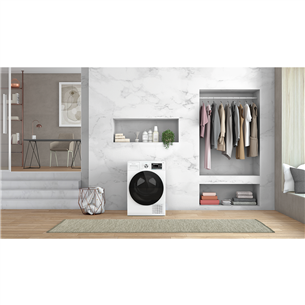 Whirpool, Heat pump, 9 kg, depth 65,6 cm - Clothes dryer