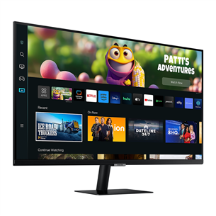 Samsung Smart Monitor M50C, 27'', Full HD, LED VA, черный - Монитор