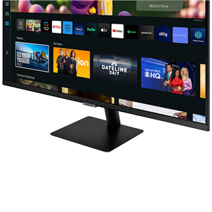 Samsung Smart Monitor M50C, 27'', Full HD, LED VA, черный - Монитор