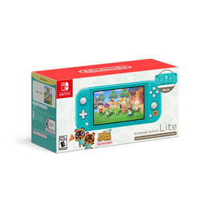 Nintendo Switch Lite Animal Crossing: New Horizons Timmy & Tommy Aloha Edition - Игровая консоль 045496453732