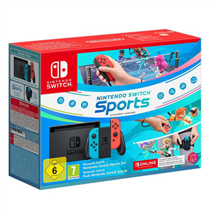 Nintendo Switch Sports Bundle - Spēļu konsole 045496453657