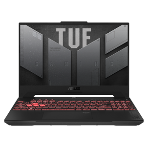 ASUS TUF Gaming A15, 15.6'', WQHD, 165 Hz, Ryzen 7, 16 GB, 1 TB, RTX 4060, ENG - Notebook FA507NV-HQ056W