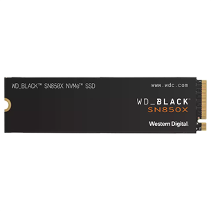 Western Digital WD_BLACK SN850X NVMe, 1 TB, M.2 - SSD cietais disks