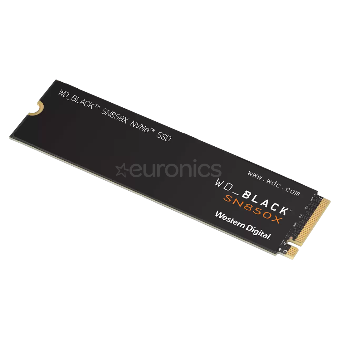 Western Digital WD_BLACK SN850X NVMe, 2 TB, M.2 - SSD cietais disks
