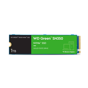 Western Digital WD Green SN350 NVMe, 1 ТБ, M.2 - SSD