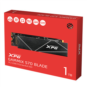 Adata XPG Gammix S70 Blade, 1 TB, M.2 PCIe Gen4 - SSD cietais disks