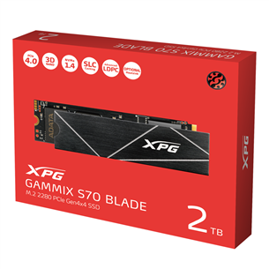 Adata XPG Gammix S70 Blade, 2 TB, M.2 PCIe Gen4 - SSD cietais disks