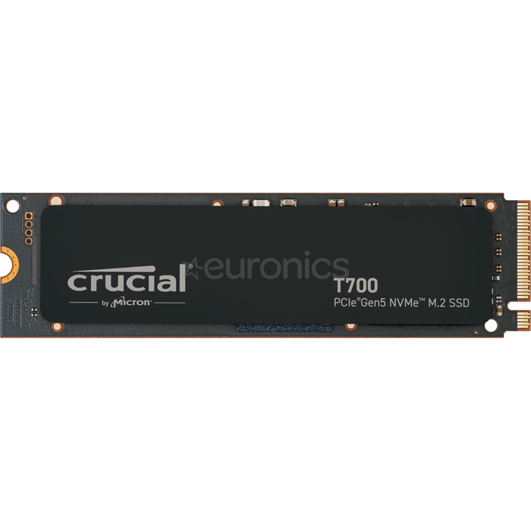 Crucial T700, 4 TB, PCIe Gen 5 M.2 - SSD cietais disks