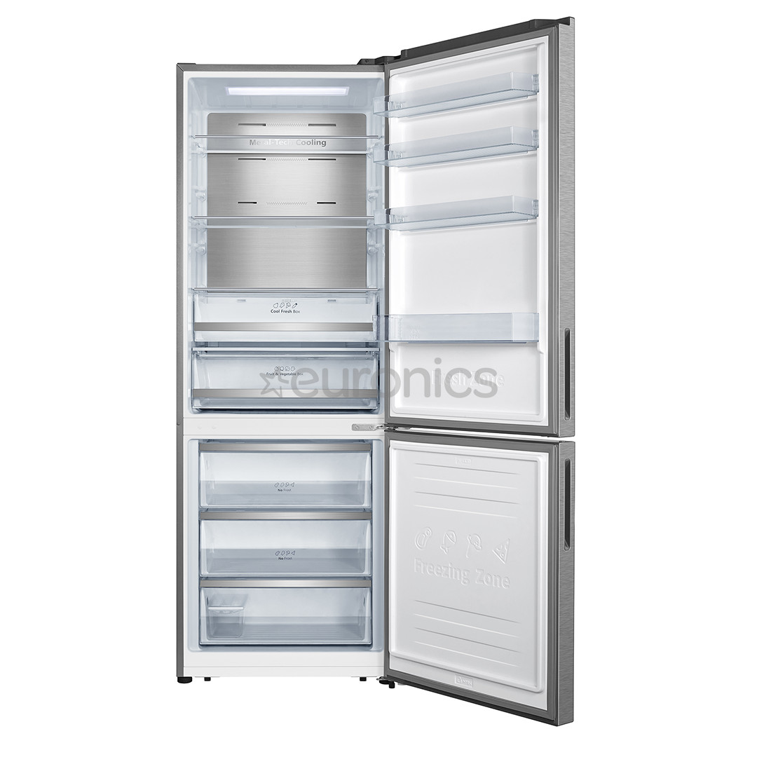 Hisense, NoFrost, 495 L, 200 cm, inox - Refrigerator