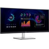 Dell P3424WE, 34'', WQHD, LED IPS, USB-C, curved, black/gray - Monitor