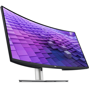 Dell UltraSharp U3824DW, 38'', WQHD+, LED IPS, USB-C, изогнутый, серый - Монитор