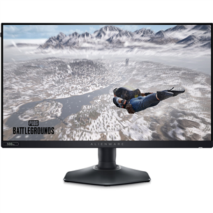 Dell Alienware, 25", Full HD, LED IPS, 500 Hz, melna - Monitors