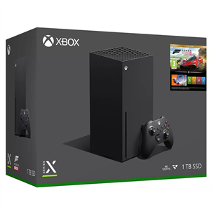 Microsoft Xbox Series X - Forza Horizon Bundle, 1 ТБ, черный - Игровая приставка