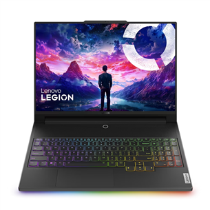 Lenovo Legion 9i Gen 8, 16",Mini LED, i9, 32 GB, 2 TB, RTX 4090, W11, ENG, melna - Portatīvais dators