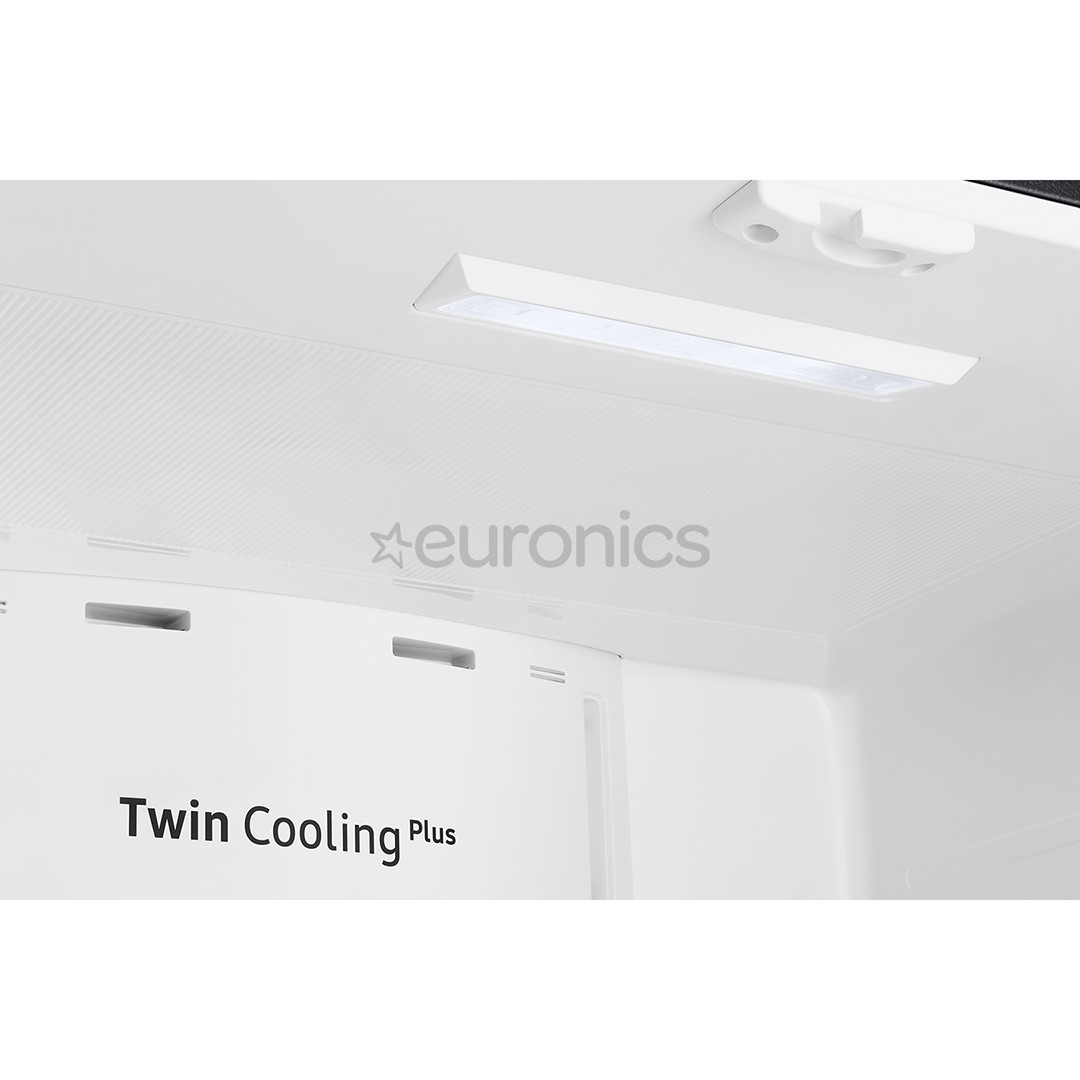 Samsung, French Door, NoFrost, augstums 178 cm, 495 L, melna - SBS Ledusskapis