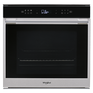 Whirlpool, 73 L, pyrolytic cleaning, stainless steel - Built-in oven