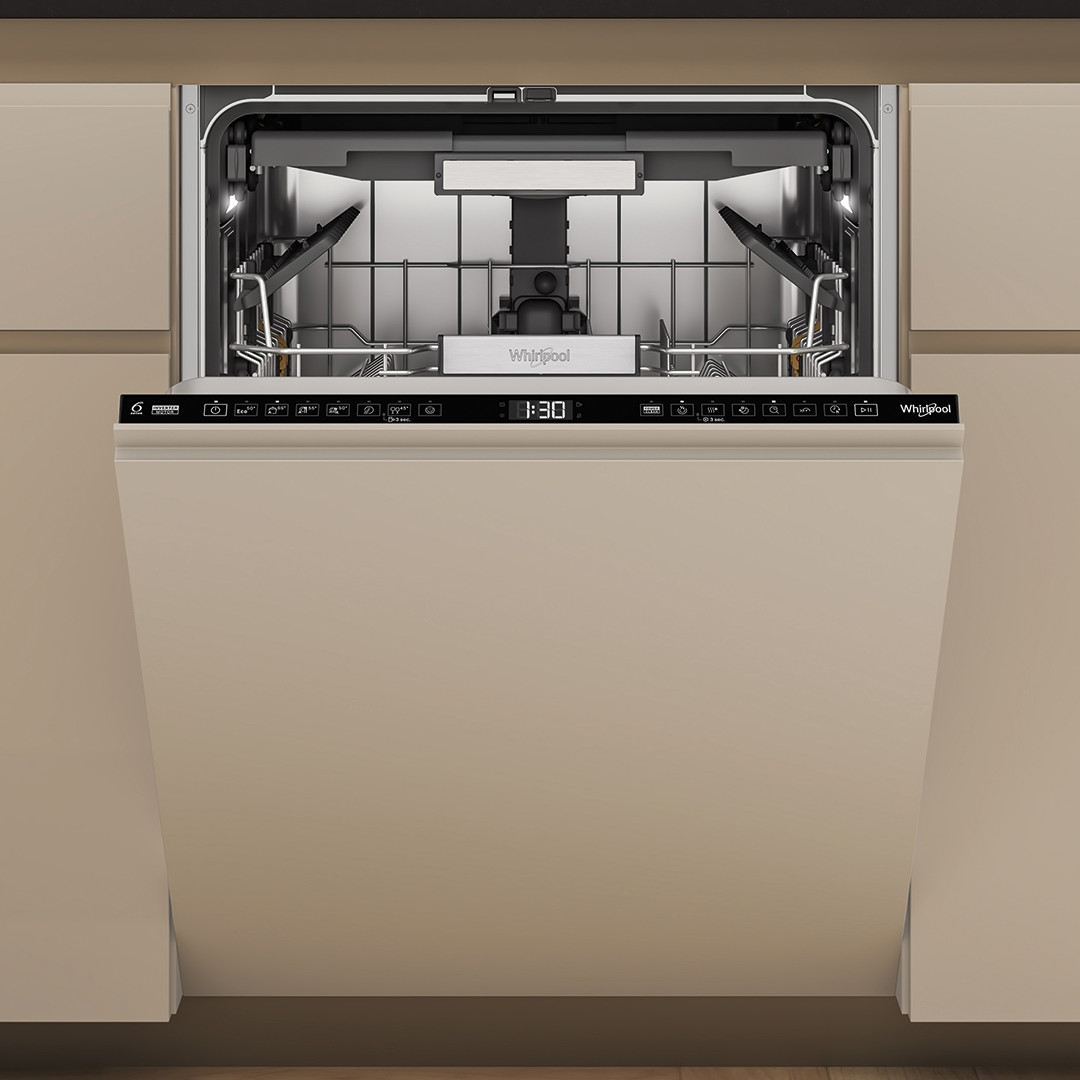 Whirlpool, 15 комплектов посуды, ширина 60 см - Интегрируемая посудомоечная машина