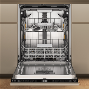 Whirlpool, 15 комплектов посуды, ширина 60 см - Интегрируемая посудомоечная машина